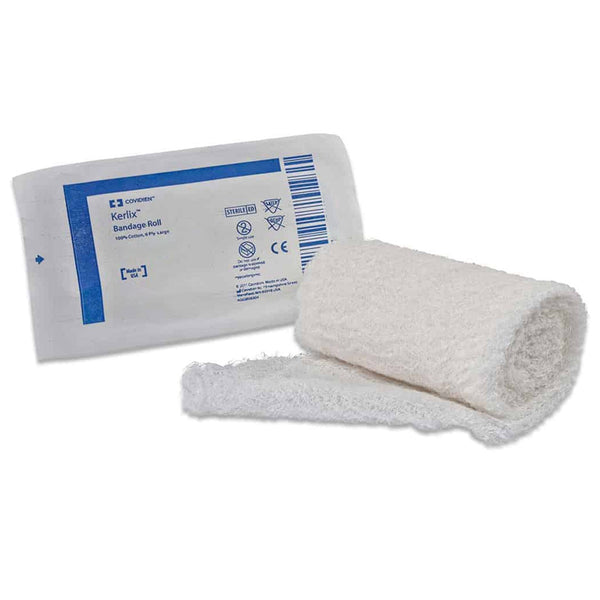 Fluff Bandage Roll Kerlix 3 4/10 Inch X 3 6/10 Yard 6 Ply NonSterile 96 per Pack