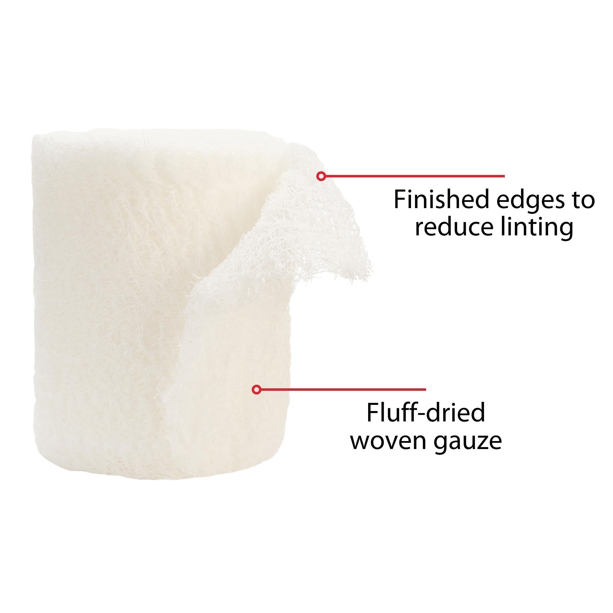 fluff bandage roll kerlix 3 4 10 inch x 3 6 10 yard 6 ply sterile 1 per pouch packaging type case