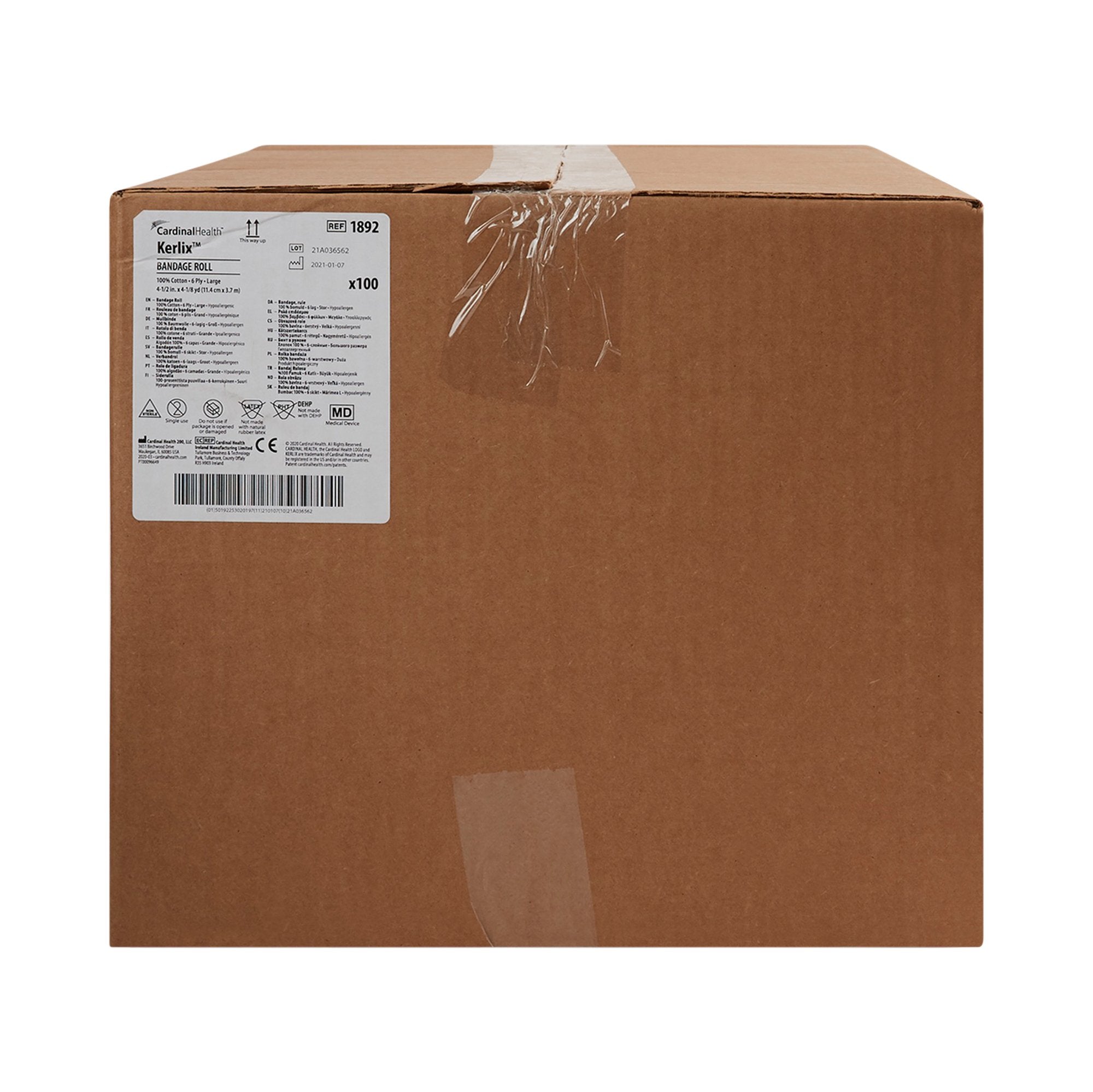 fluff bandage roll kerlix™ 4 1 2 inch x 4 1 10 yard 6 ply nonsterile 100 per pack