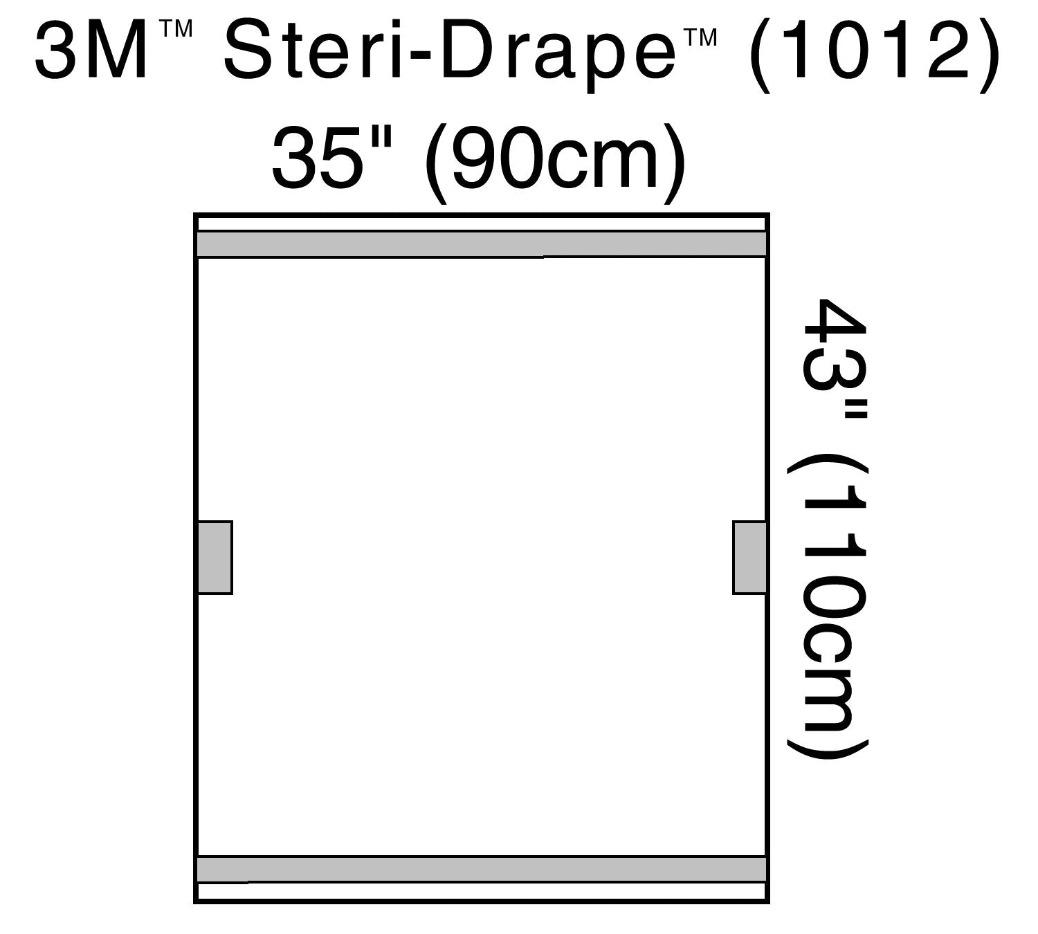 Fluoroscope Cover 3M Steri Drape 35 X 43 Inch For Fluoroscopes
