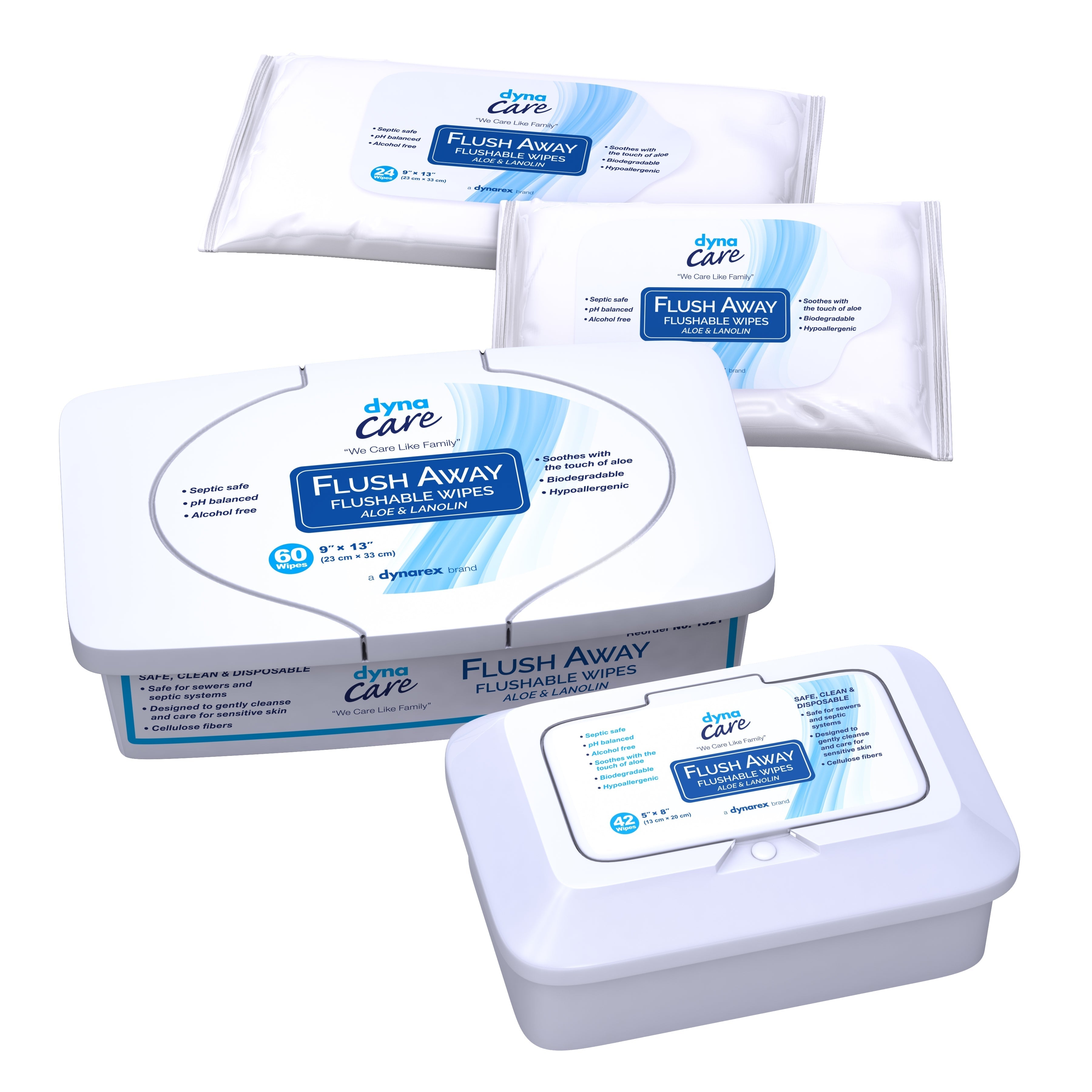 flushable personal wipe flush away adult tub scented 60 count packaging type case