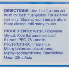 flushable personal wipe flush away junior soft pack scented 12 count packaging type case