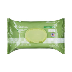 Flushable Personal Wipe McKesson Soft Pack Unscented 96 Count