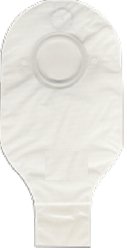 Ostomy Pouch Securi-T Two-Piece System 12 Inch Length Without Barrier Drainable, Packaging Type- Box