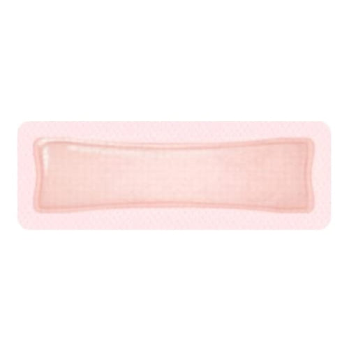 foam dressing allevyn gentle border 4 x 10 inch with border film backing silicone gel adhesive rectangle sterile
