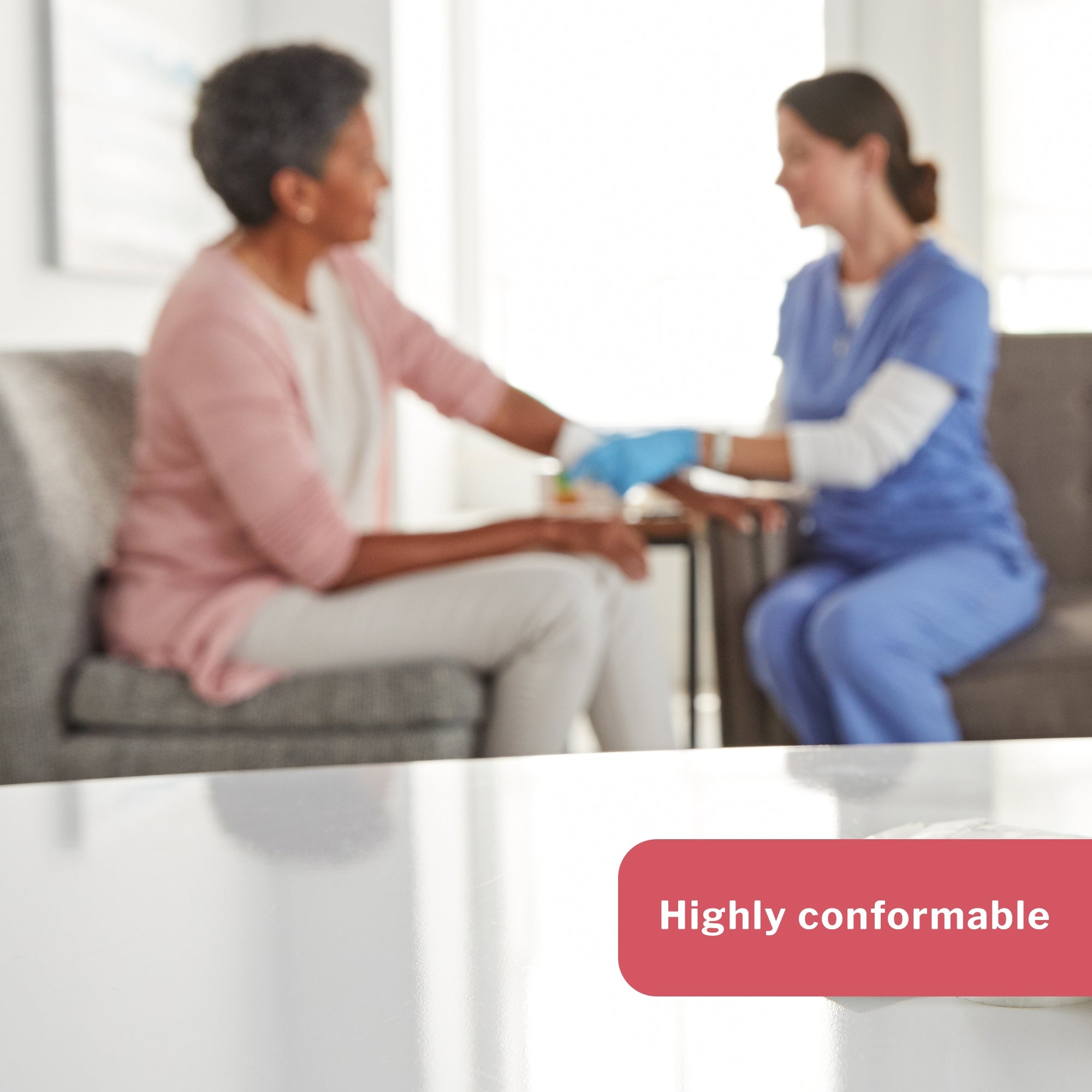 foam dressing mckesson 4 x 4 inch without border film backing nonadhesive square sterile packaging type box