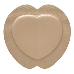 Foam Dressing McKesson 9 X 9 Inch With Border Waterproof Film Backing Silicone Gel Adhesive Sacral Sterile