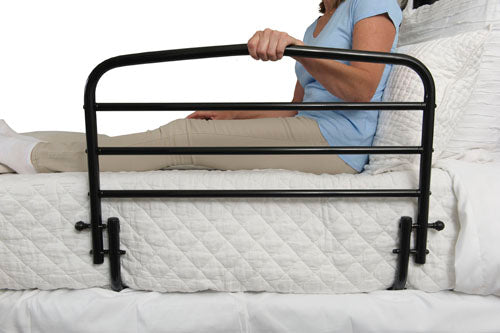 bed rail for support