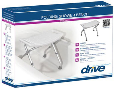 folding shower chair retail packed