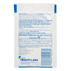 dysphagia thickener powder packets