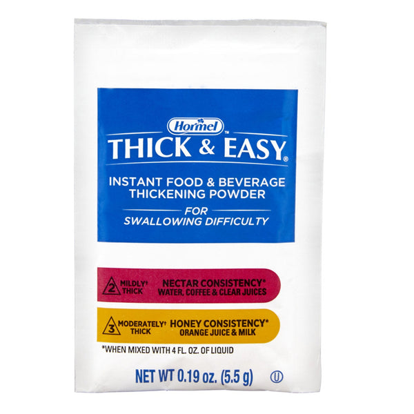 thick and easy iddsi level 2 thickener packets