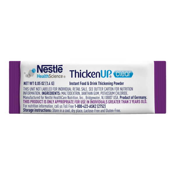 thickenup clear dysphagia thickener packets