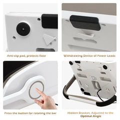 Foot Calf Shiatsu Massager Heat Remote Control