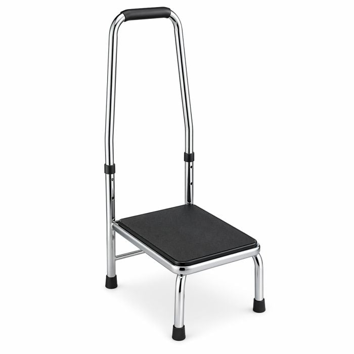 Foot Stool With Rail