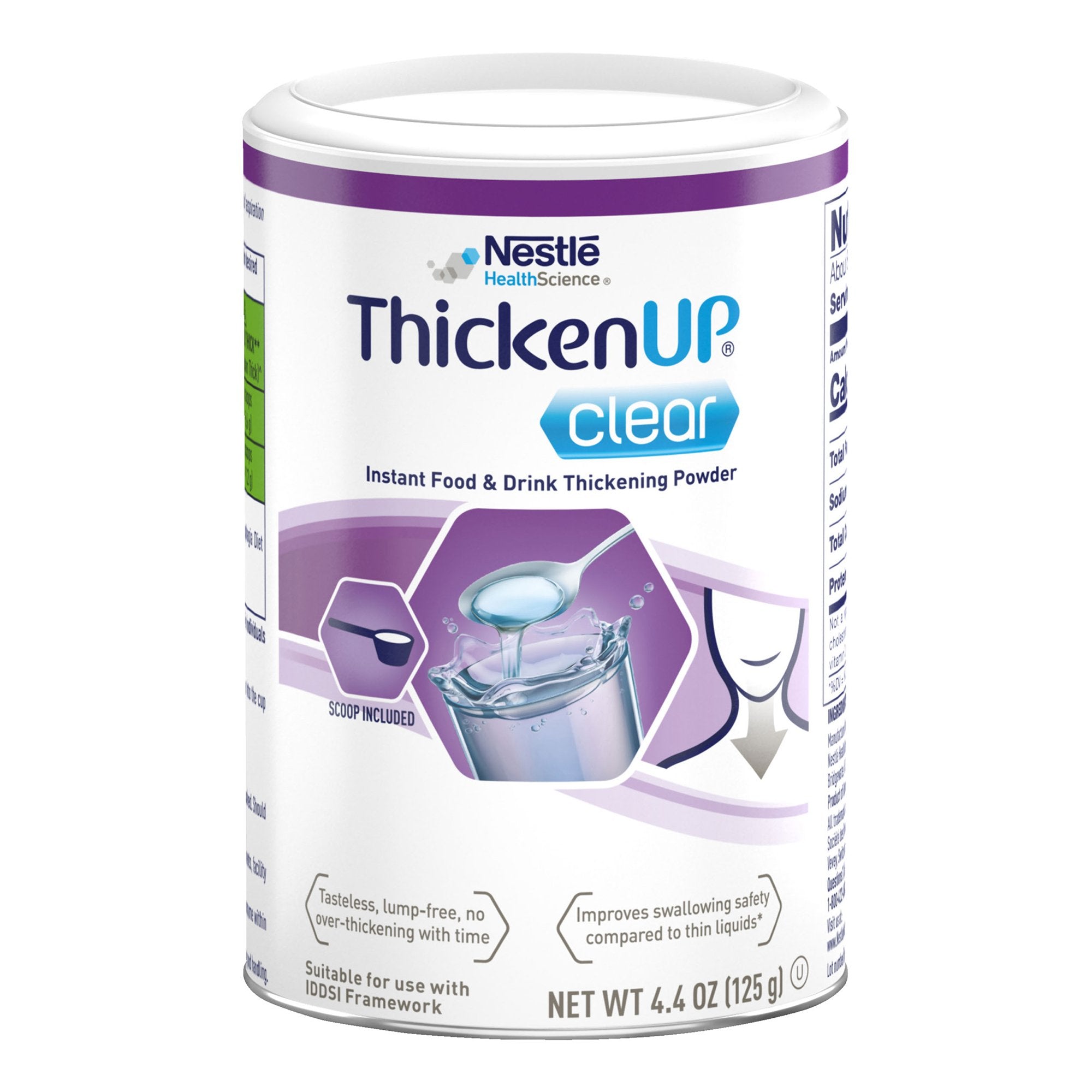 Food and Beverage Thickener ThickenUp® Clear 4.4 oz. Canister Unflavored Powder IDDSI Level 0 Thin