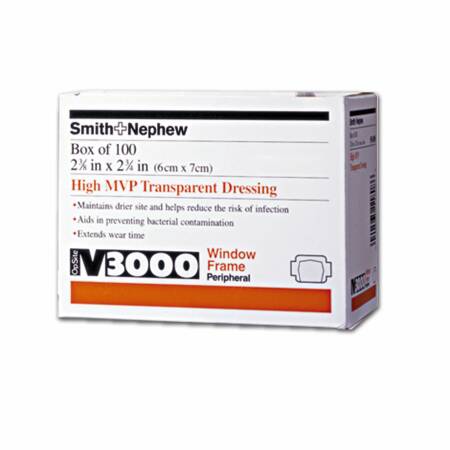 I.V. Dressing IV3000 REATIC Film 3-1/2 X 4-3/4 Inch Sterile, Packaging Type- Case