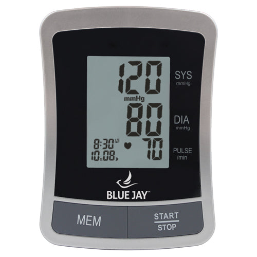 Full Automatic Blood Pressure W/4  Aa    Blue Jay Brand   All Care Store 