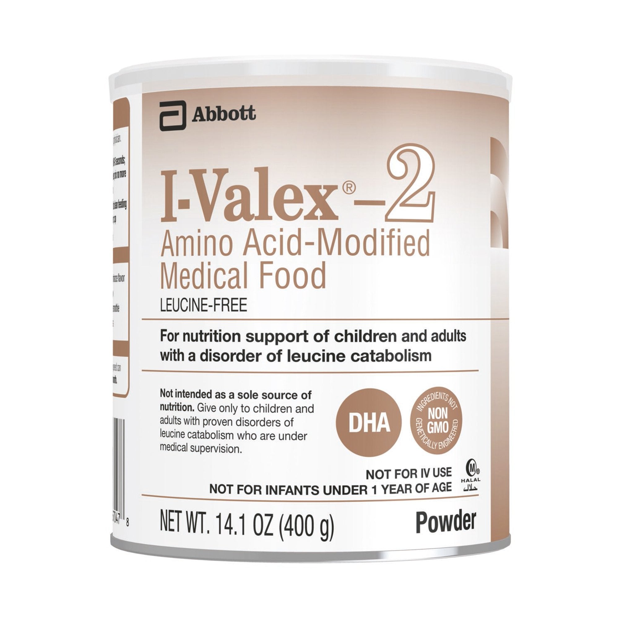 Oral Supplement I-Valex®-2 Unflavored Powder 14.1 oz. Can