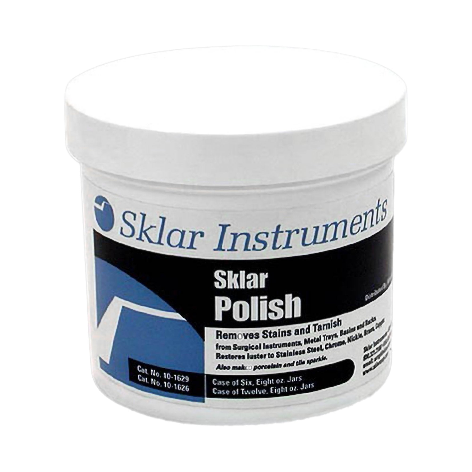 Instrument Polish 8 oz Jars, Removes Corrosive Stains, Packaging Type- Case