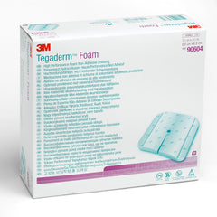 Foam Dressing 3M Tegaderm High Performance 3 1/2 X 3 1/2 Inch Without Border Film Backing Nonadhesive Fenestrated Square Sterile
