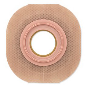 Ostomy Barrier New Image FlexTend Precut, Extended Wear Without Tape 57 mm Flange Red Code System 1-1/8 Inch Opening, Packaging Type- Box