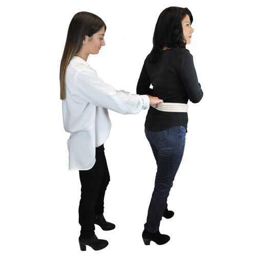 Gait Belt W/metal Buckle 2x60  Striped  Blue Jay Brand   All Care Store