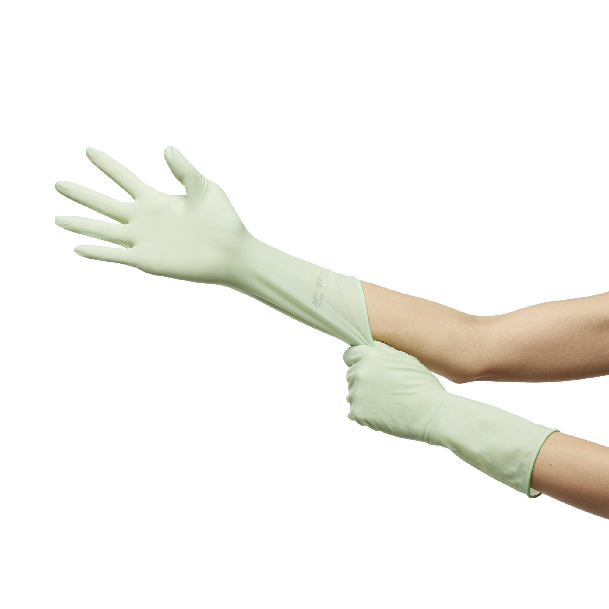gammex non latex pi green polyisoprene surgical glove size 6 5 light green gammex non latex pi green surgical glove mk648142bx