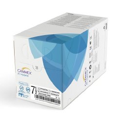 Surgical Glove GAMMEX PI Hybrid Size 7.5 Sterile Polychloroprene / Polyisoprene Standard Cuff Length Micro Textured Natural Chemo Tested