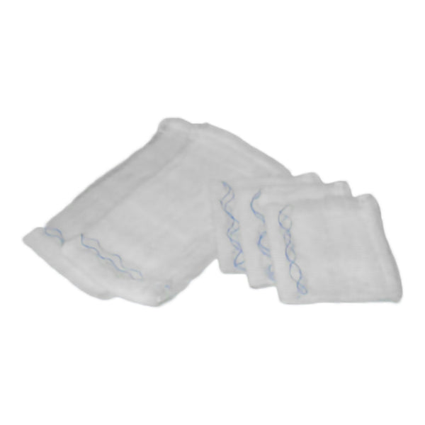 Gauze Sponge McKesson 4 X 8 Inch 12 Ply Sterile X Ray Detectable 10 per Tray