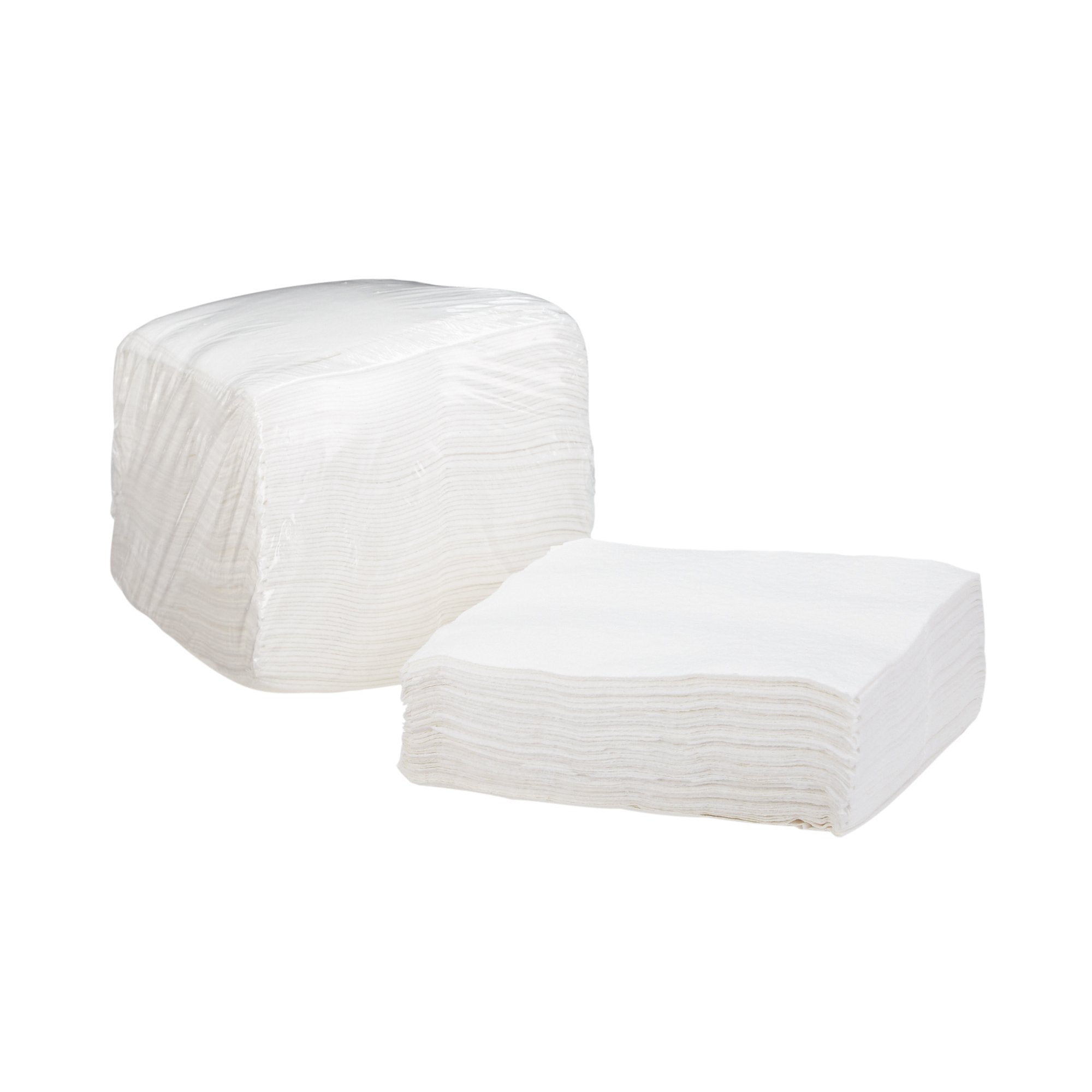 Washcloth McKesson 10 X 13 Inch White Disposable, Packaging Type- Case