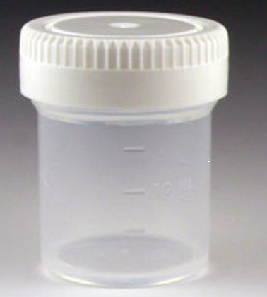 Specimen Container for Pneumatic Tube Systems Tite-Rite 53 mm Opening 120 mL (4 oz.) Screw Cap Patient Information Sterile, Packaging Type- Case