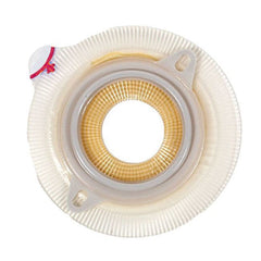 Ostomy Barrier Assura2 Trim to Fit, Extended Wear Silicone Based Adhesive 50 mm Flange Red Code System Synthetic Resin 3/8 to 1 3/4 Inch Opening 2 Inch Diameter