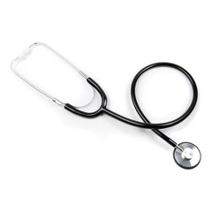 General Exam Stethoscope McKesson Black 1 Tube 21 Inch Tube Single Sided Chestpiece
