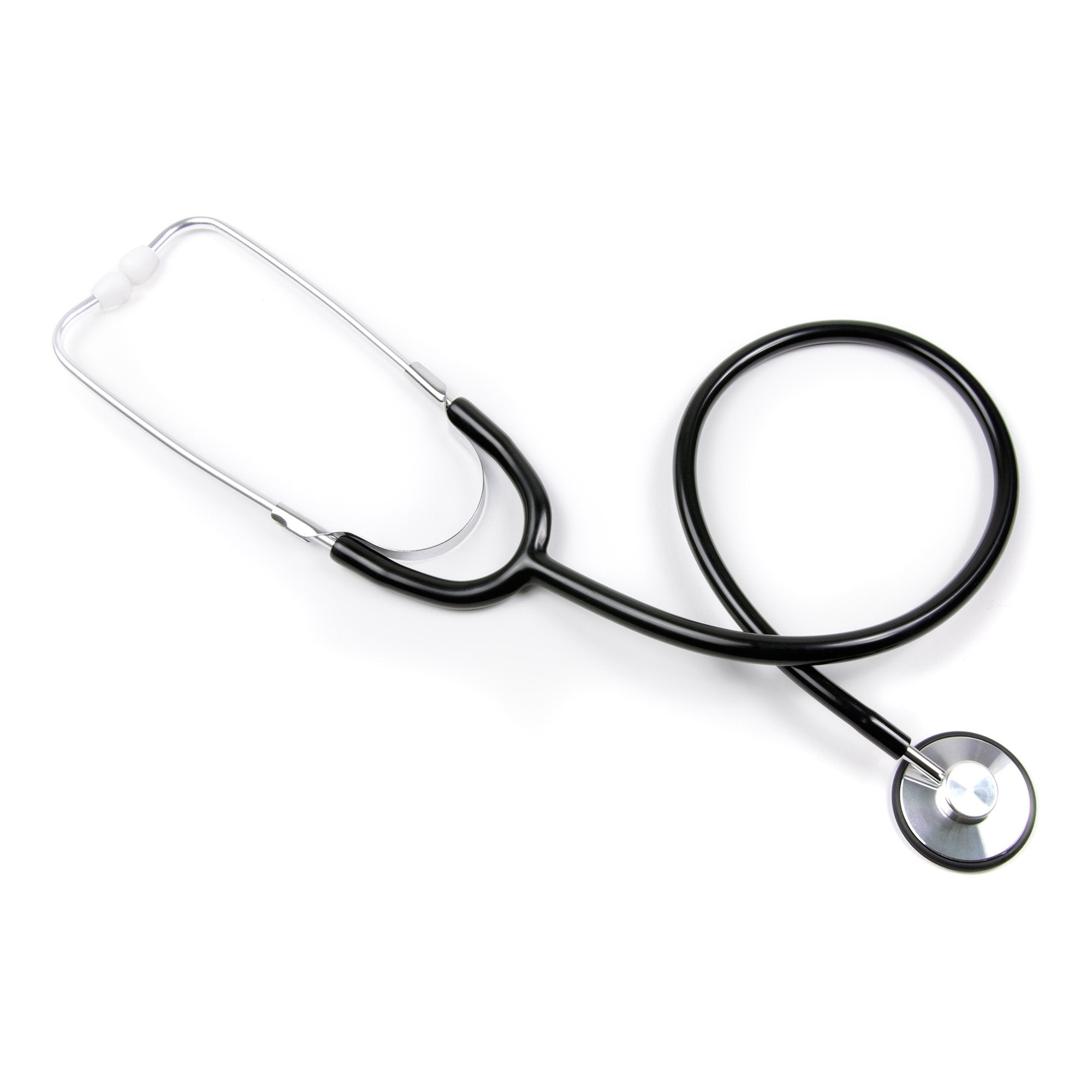 General Exam Stethoscope McKesson Black 1 Tube 21 Inch Tube Single Sided Chestpiece