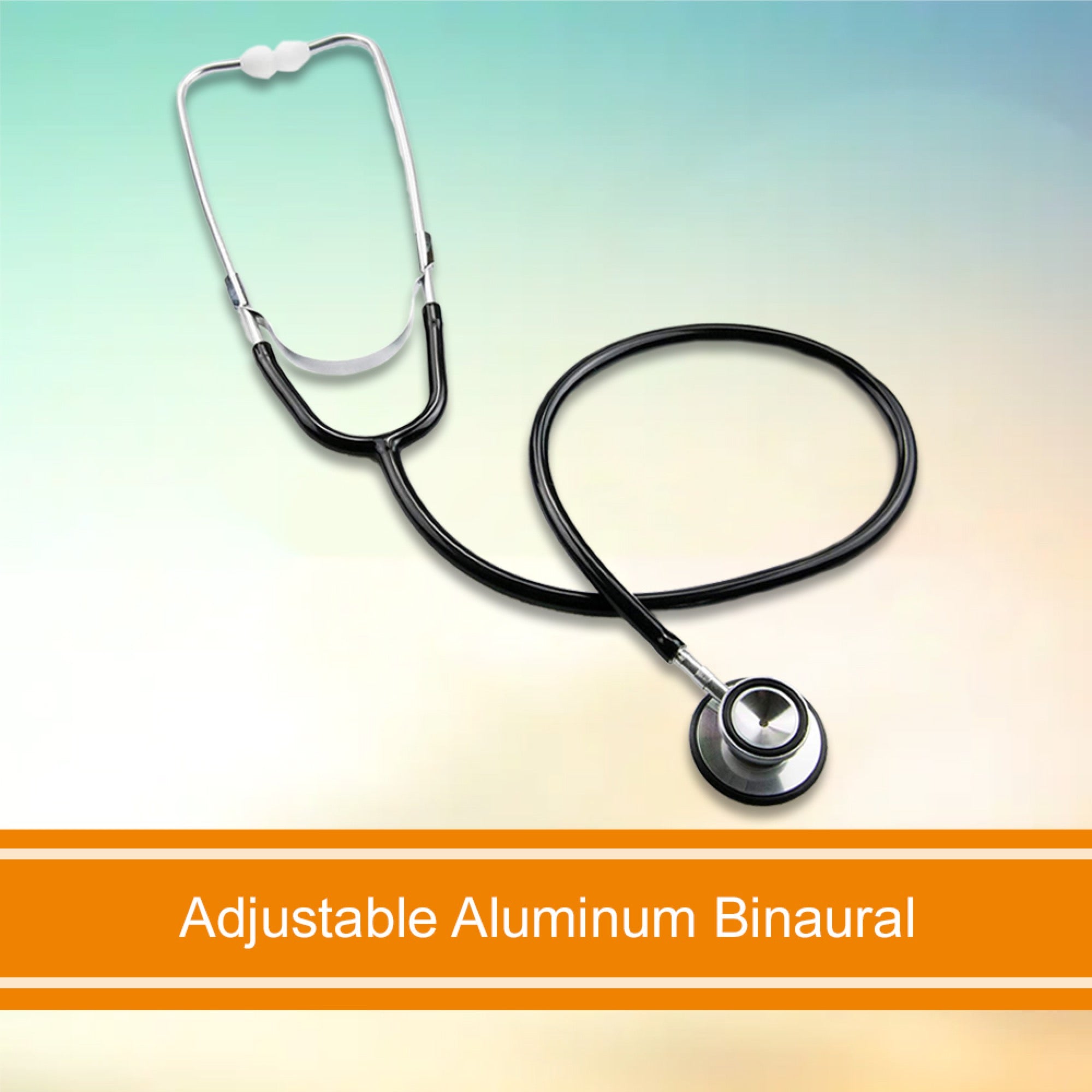 general exam stethoscope mckesson black 1 tube 22 inch tube double sided chestpiece packaging type each