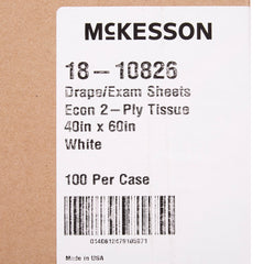 general purpose drape mckesson physical exam drape 40 w x 60 l inch nonsterile packaging type each