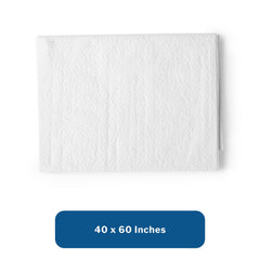 general purpose drape mckesson physical exam drape 40 w x 60 l inch nonsterile packaging type each