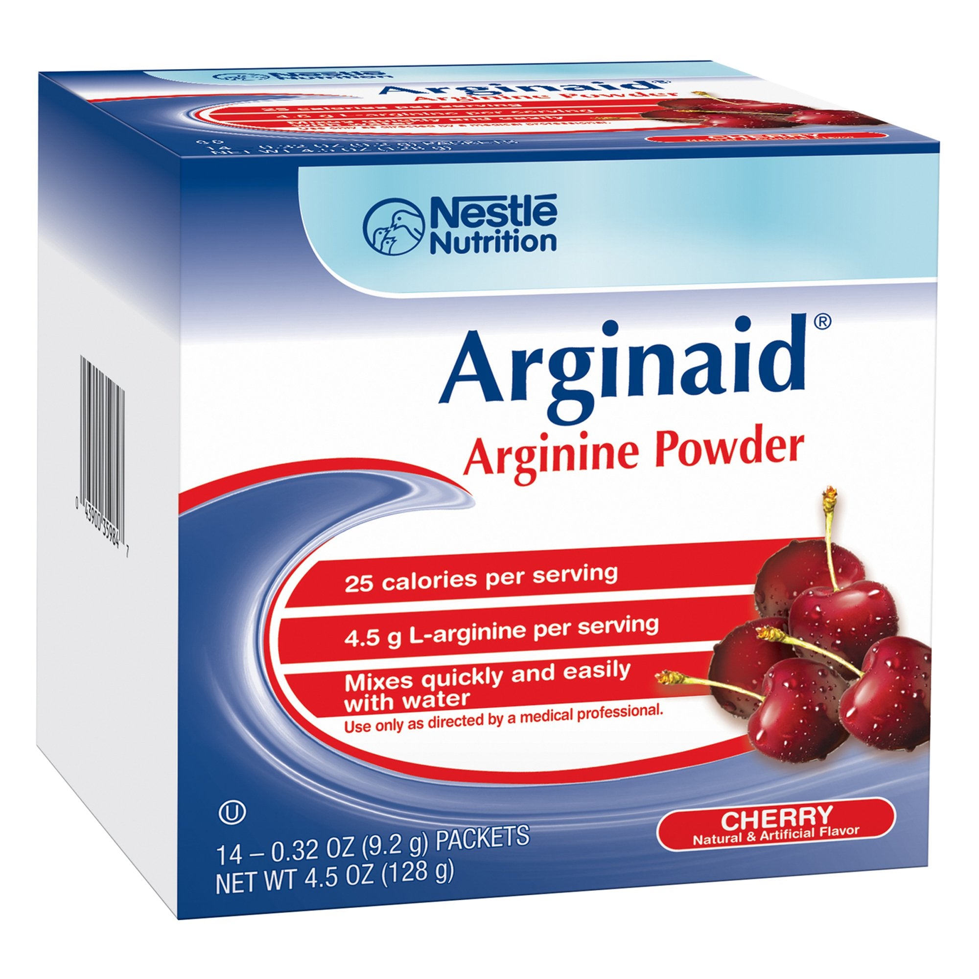 Oral Supplement Arginaid® Cherry Flavor Powder 0.32 oz. Individual Packet