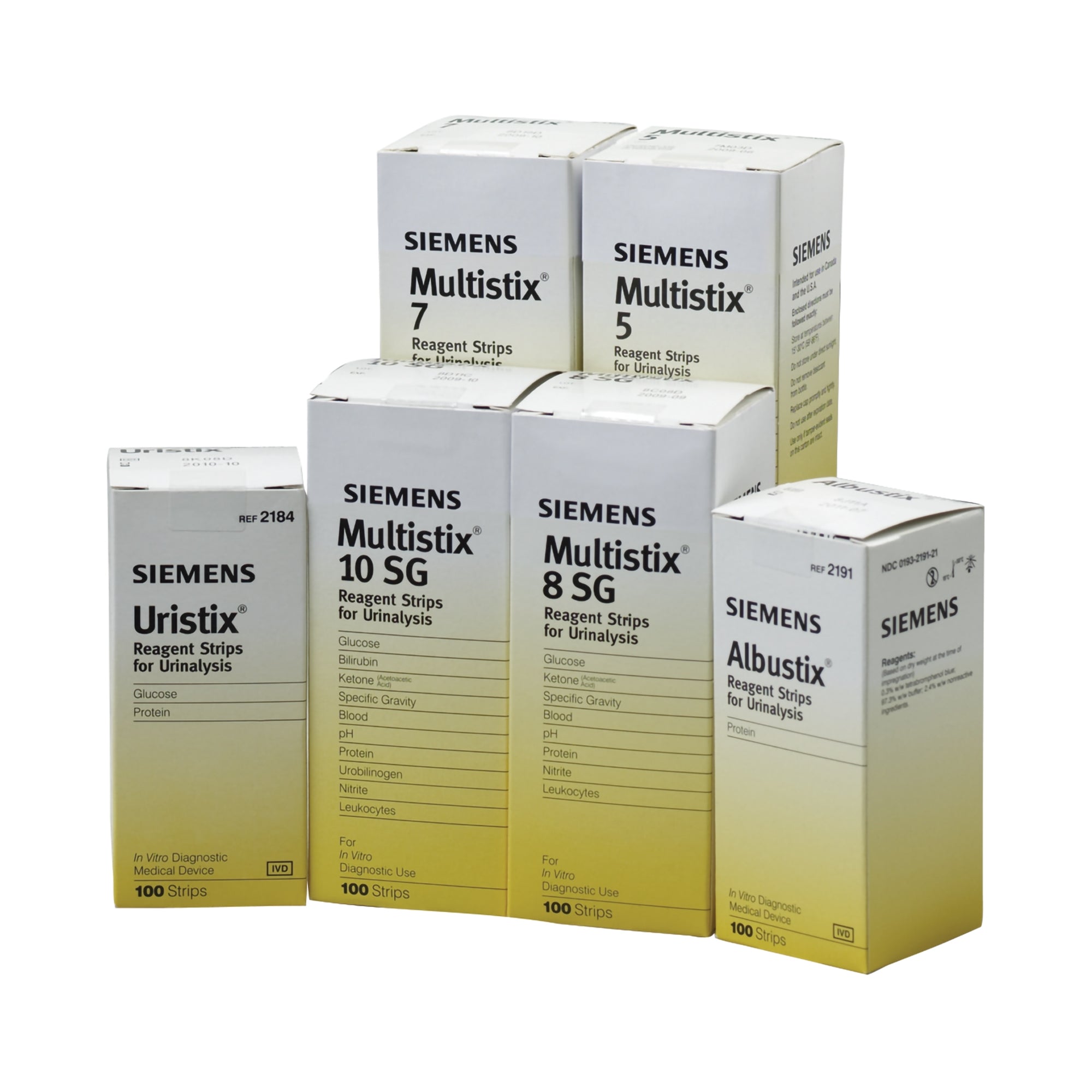 Urinalysis Reagent Multistix Blood, Glucose, Leukocytes, Protein For Urinalysis, Packaging Type- Case