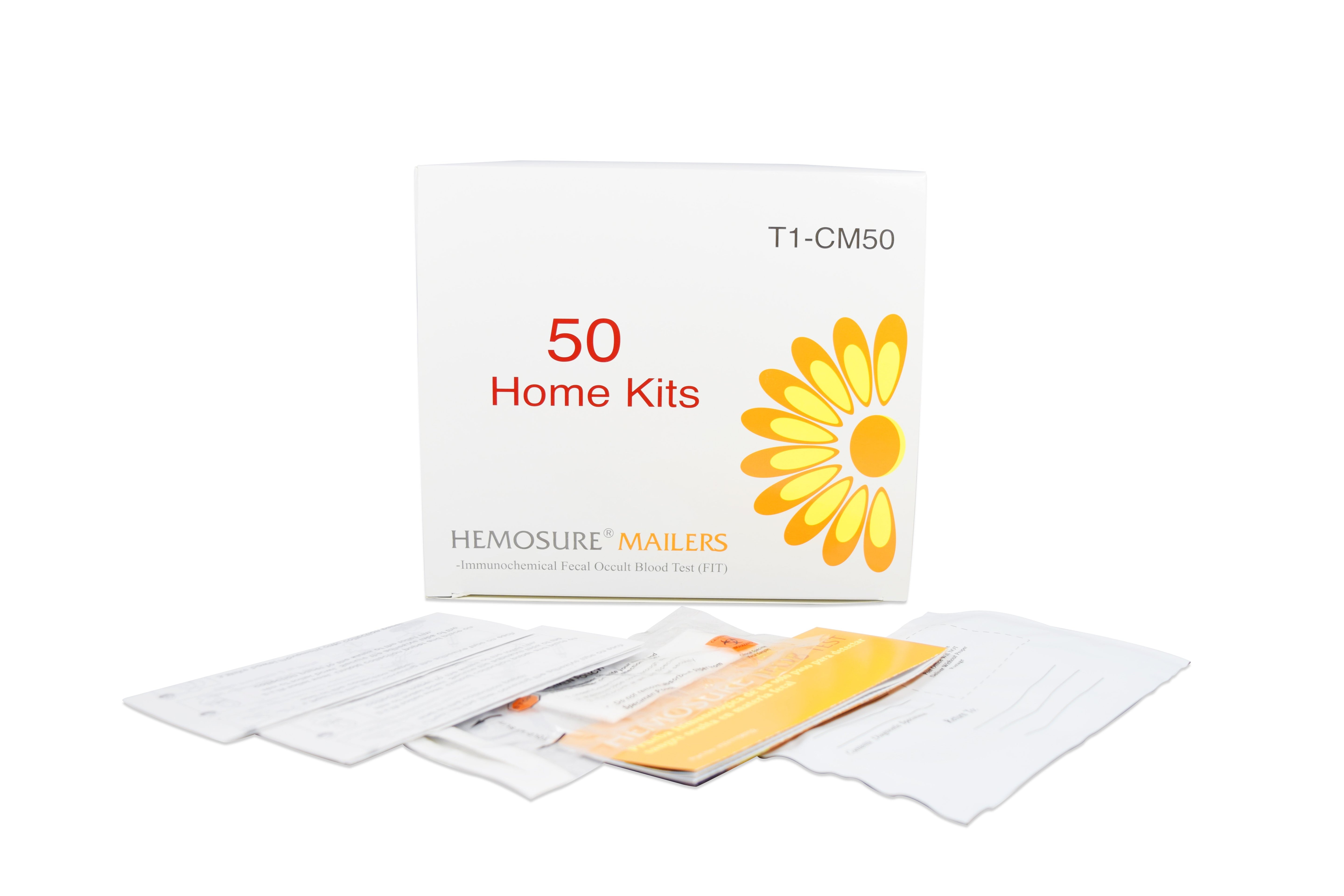 Home Kit Mailer Hemosure Without Tube NonSterile, Packaging Type- Box