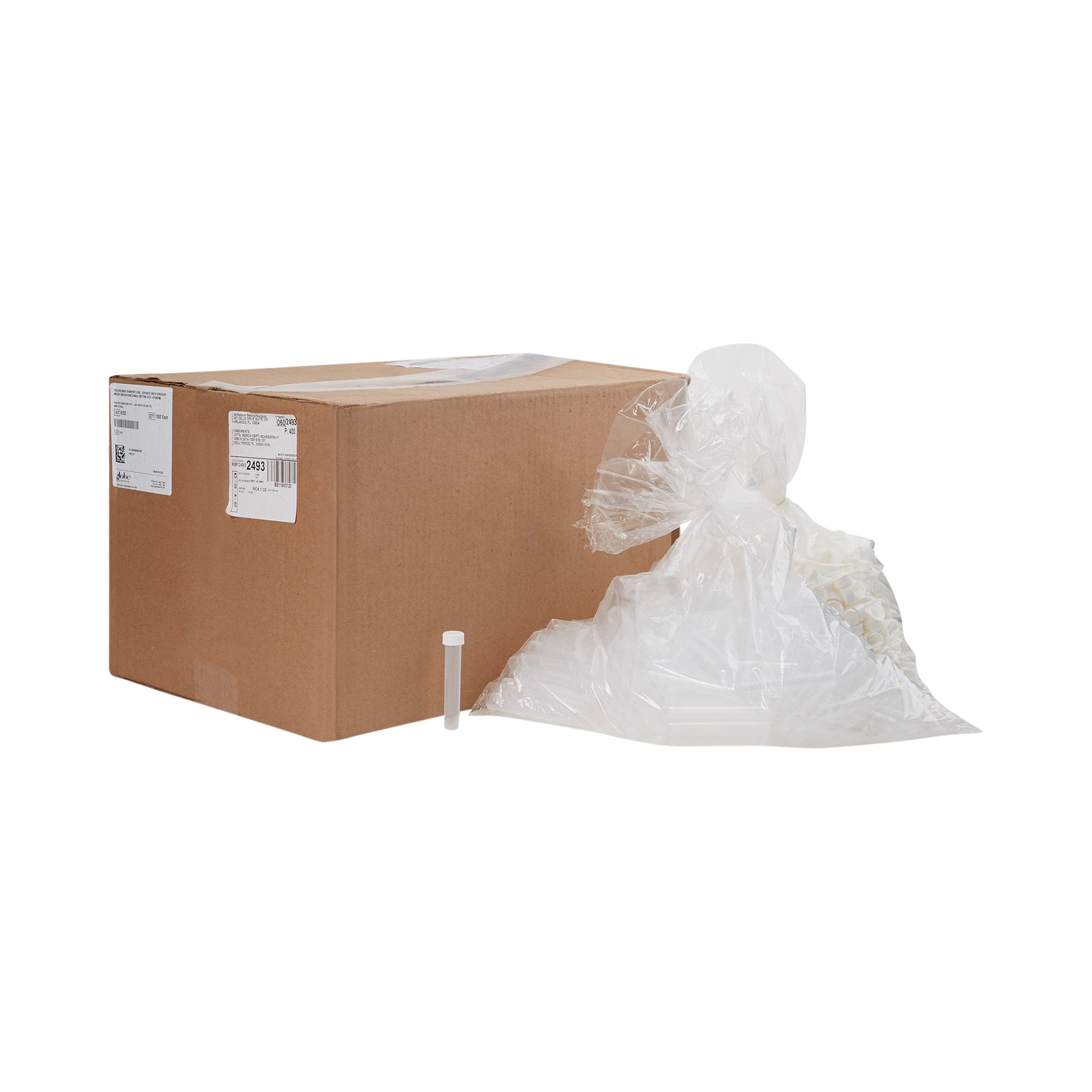 Globe Scientific Storage and/or Transport Tube Plain 10 mL Screw Cap Polypropylene Tube