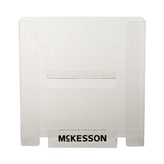 Glove Box Holder McKesson Horizontal or Vertical Mounted 2 Box Capacity Clear 4 X 10 X 10 3/4 Inch Plastic