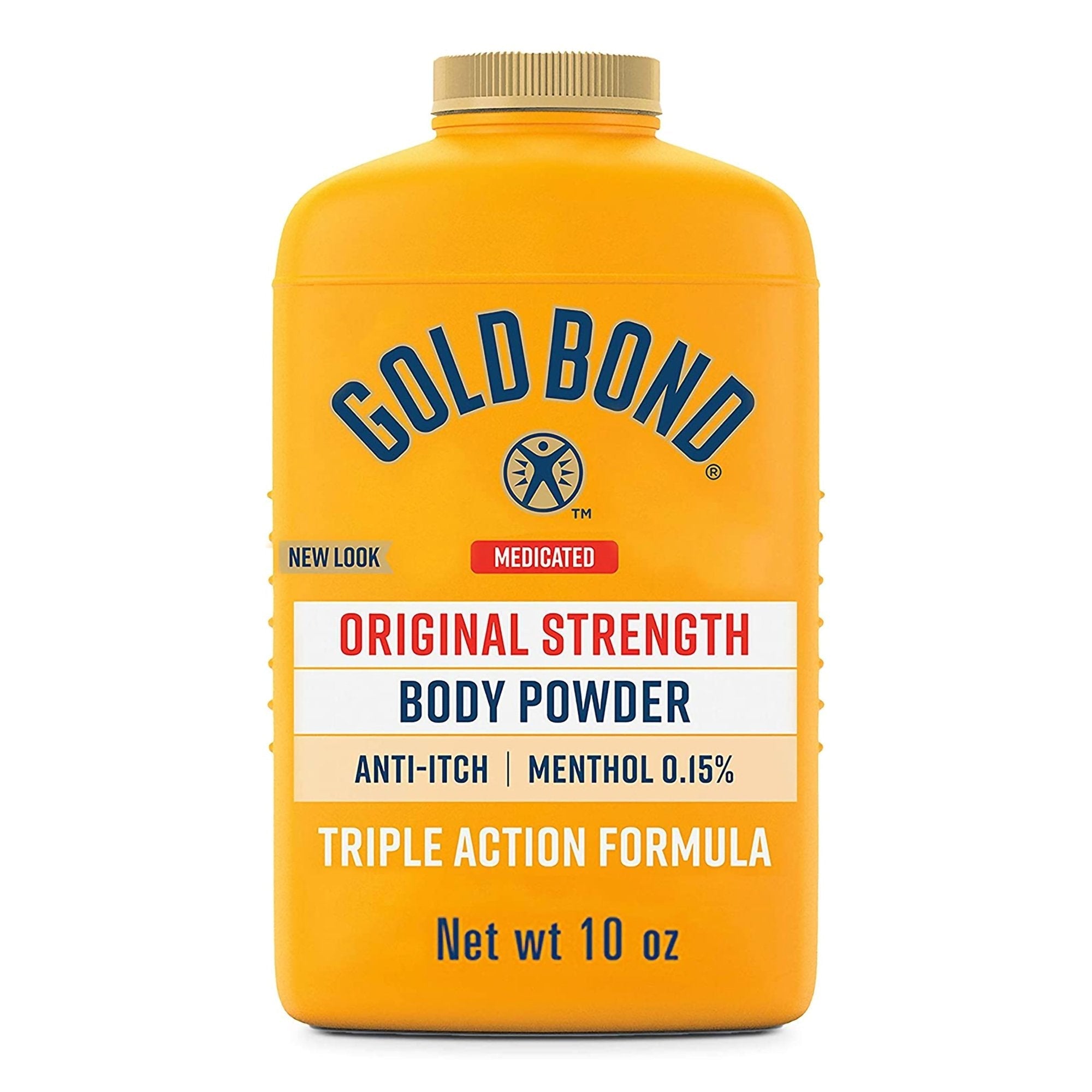 Body Powder Gold Bond 10 oz. Menthol Scent Shaker Bottle Menthol