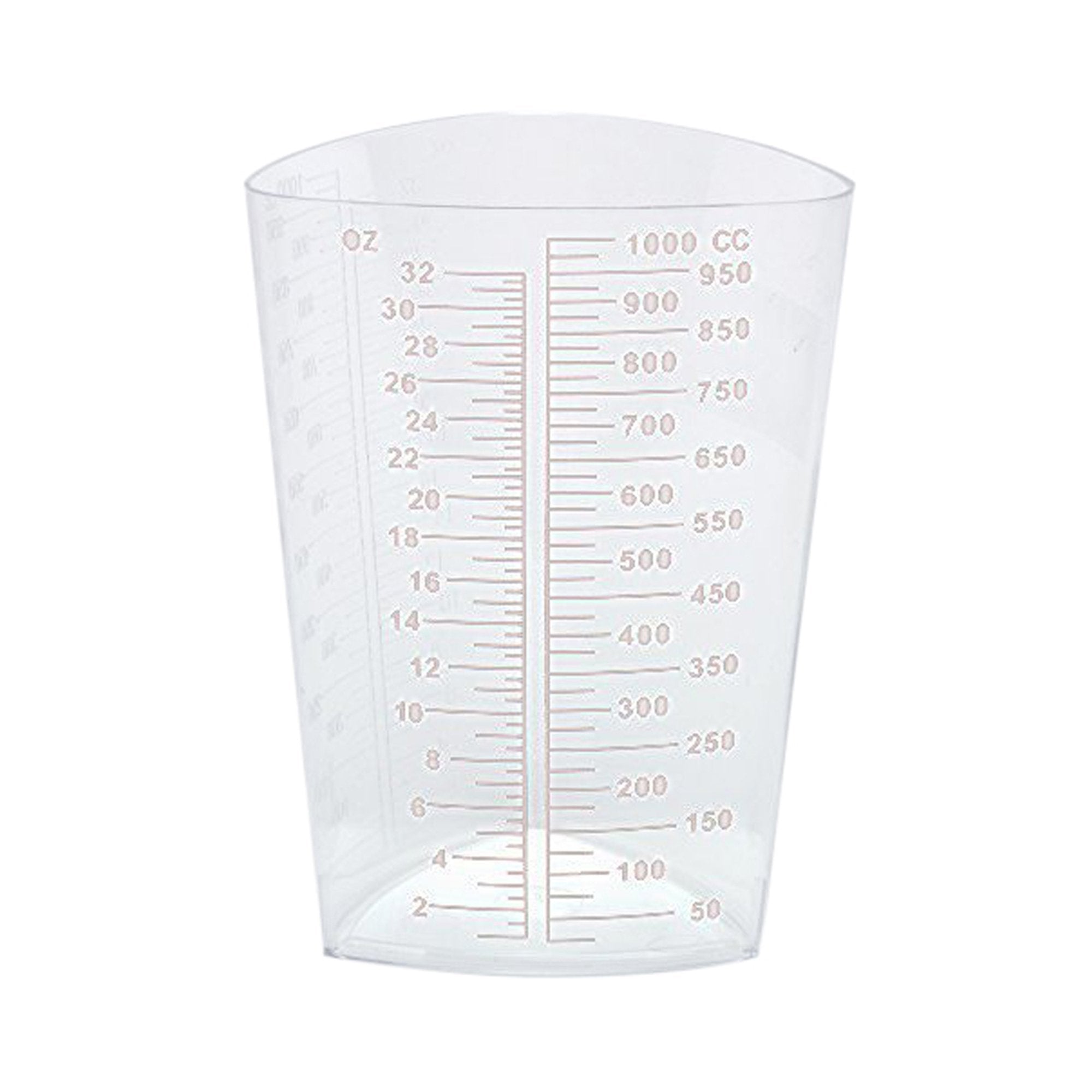 Graduated Beaker Oakridge Products Pathology Container Polypropylene 1,000 mL (32 oz.)