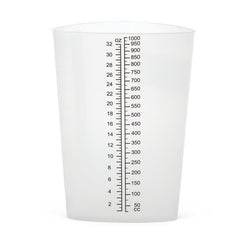 Graduated Container Triangular Polypropylene 1,000 mL (32 oz.)