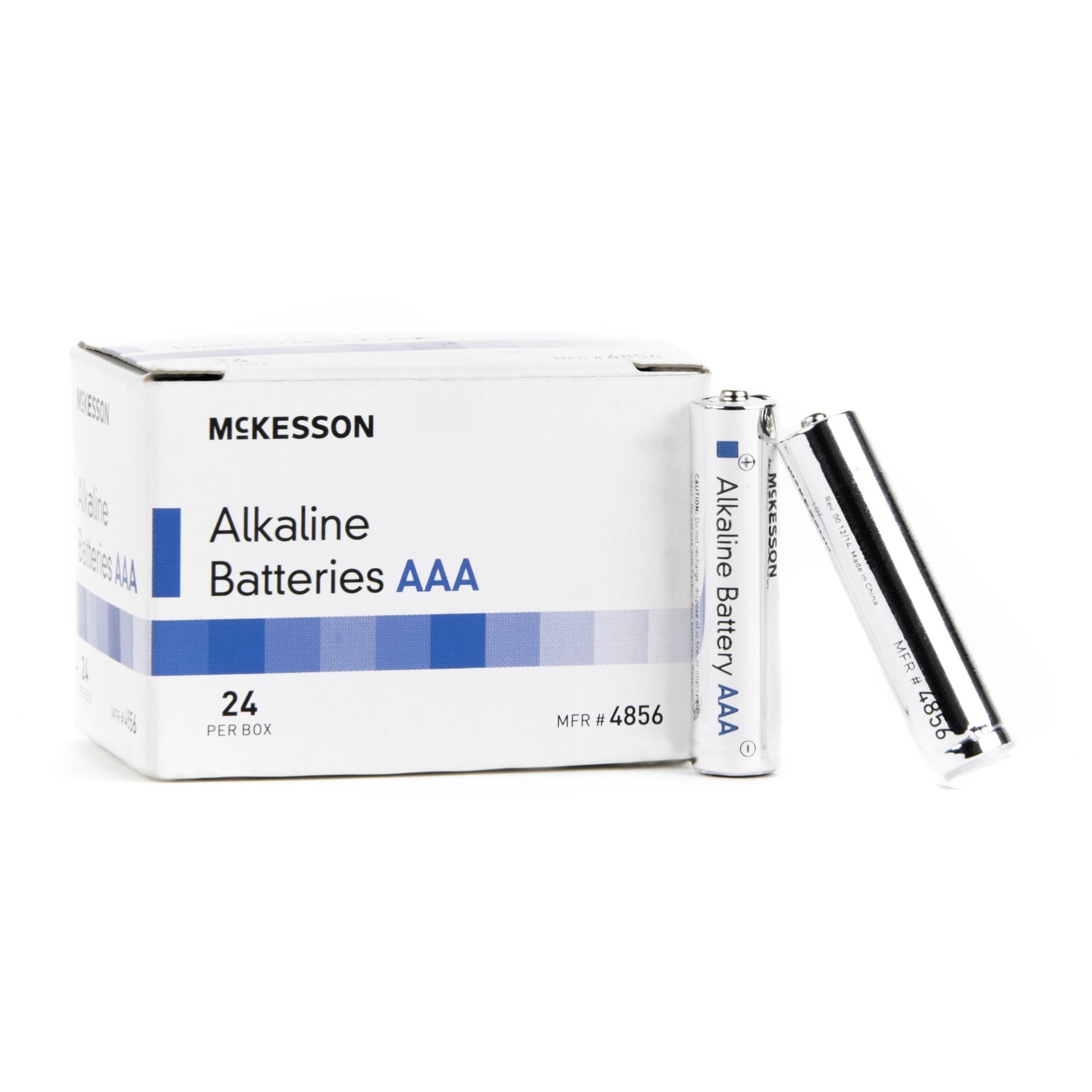 Alkaline Battery McKesson AAA Cell 1.5V Disposable 24 Pack, Packaging Type- Case