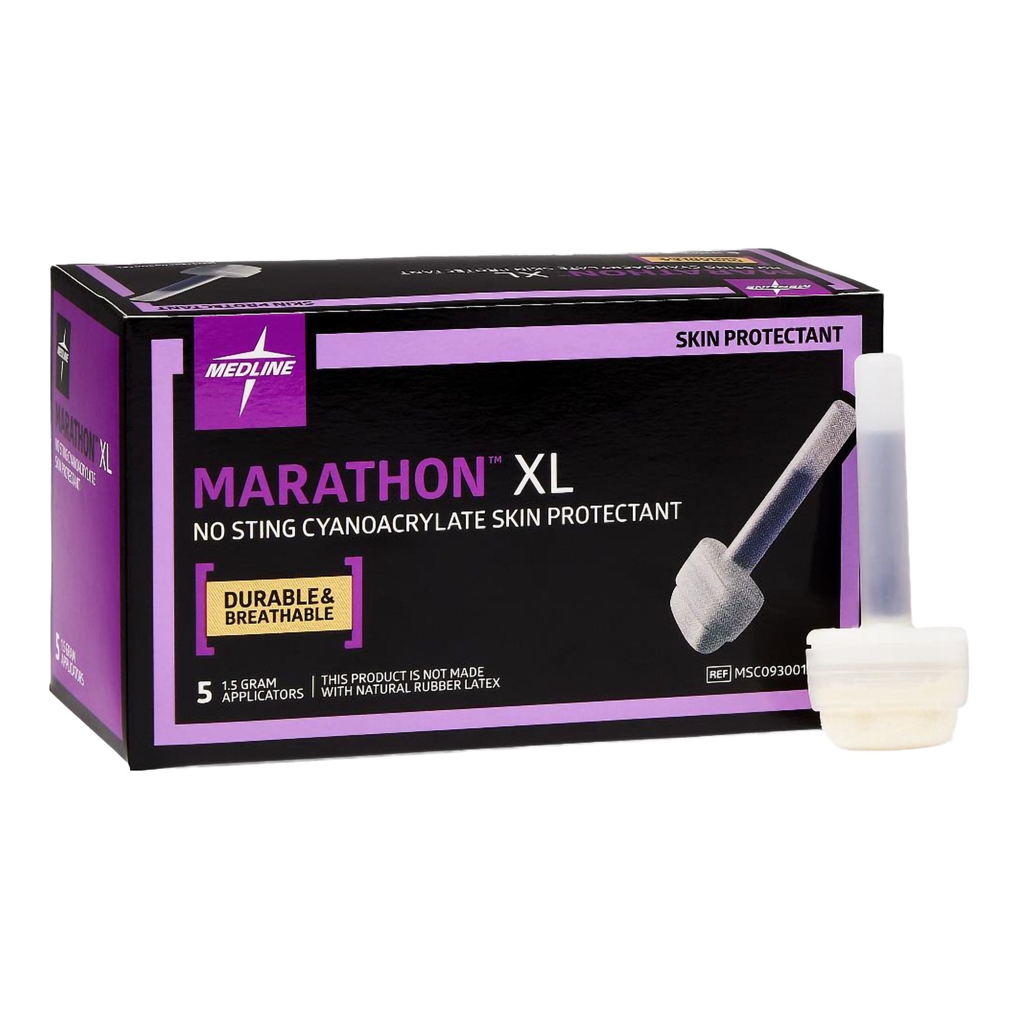 Skin Barrier Applicator Marathon® Cyanoacrylate Individual Packet X-Large Sterile