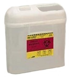 Sharps Container BD Pearl Base 11-7/10 H X 11-3/5 W X 4-1/2 D Inch Horizontal Entry 1.35 Gallon