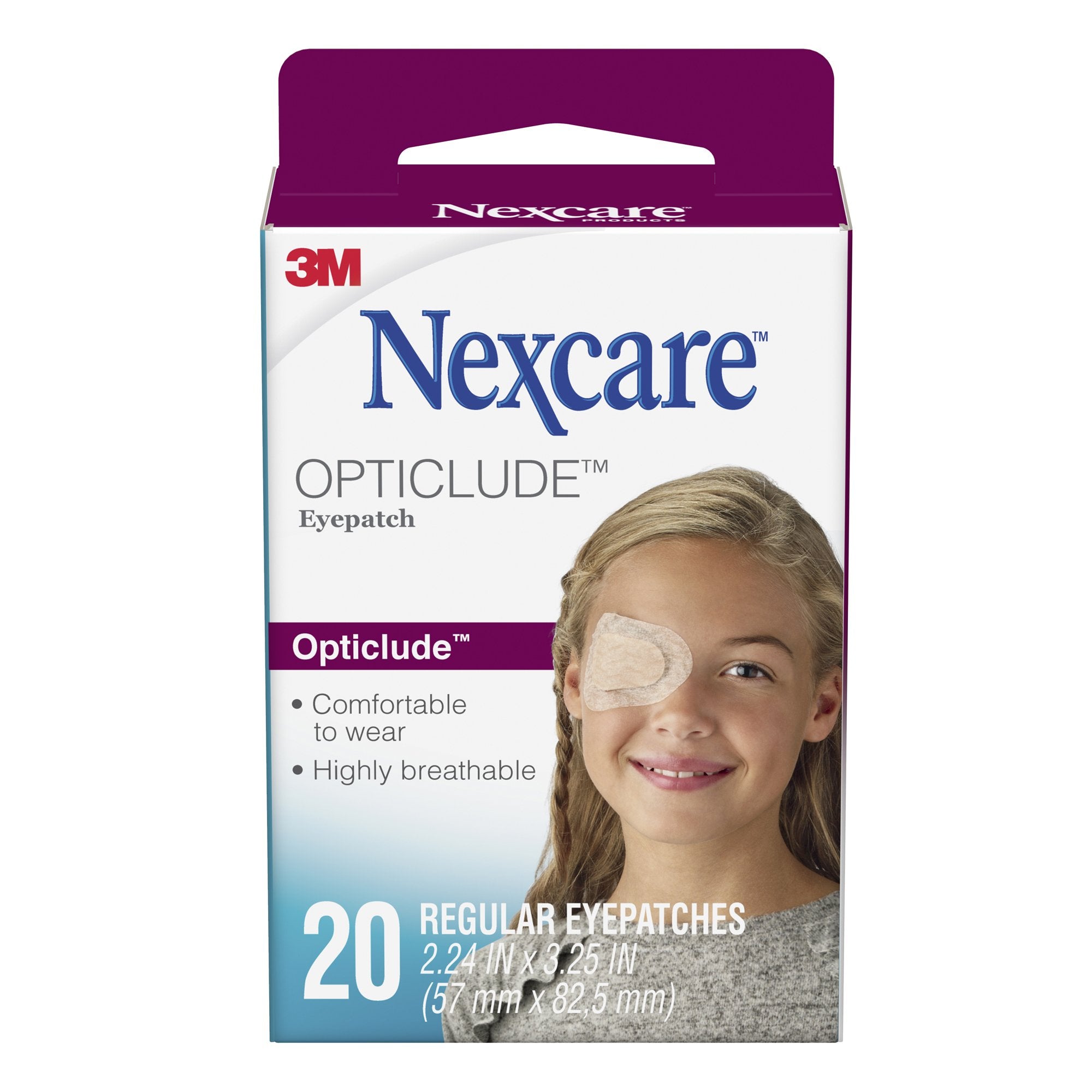 Eye Patch Nexcare Opticlude, Packaging Type- Box