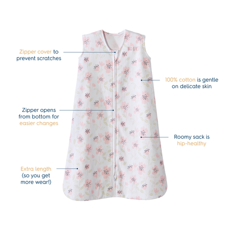 Wearable Blanket HALO SleepSack Cotton NonSterile,Packaging Type- Each